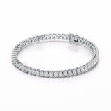 8.55 CT Oval Lab Grown Diamond Tennis Bracelet