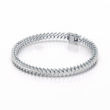Marquise 9.45 Carat Lab Diamond Tennis Bracelet