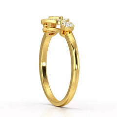 0.19 CT Simple Lab Grown Diamond Ring
