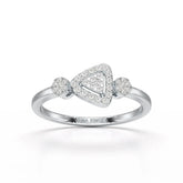 0.19 CT Simple Lab Grown Diamond Ring