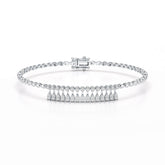 0.49 CT Lab Diamond Dangle Bracelet
