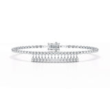 0.49 CT Lab Diamond Dangle Bracelet
