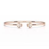 0.23 CT Elegant Round Lab Diamond Bangle