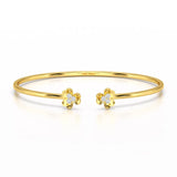 0.23 CT Elegant Round Lab Diamond Bangle