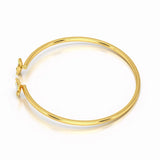 0.23 CT Elegant Round Lab Diamond Bangle