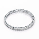 12.25 CT Oval Lab Grown Diamond Tennis Bracelet