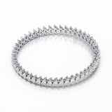 11.75 CT Pear Lab Grown Diamond Tennis Bracelet