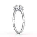 0.27 CT Baguette Shape Lab Grown Diamond Ring