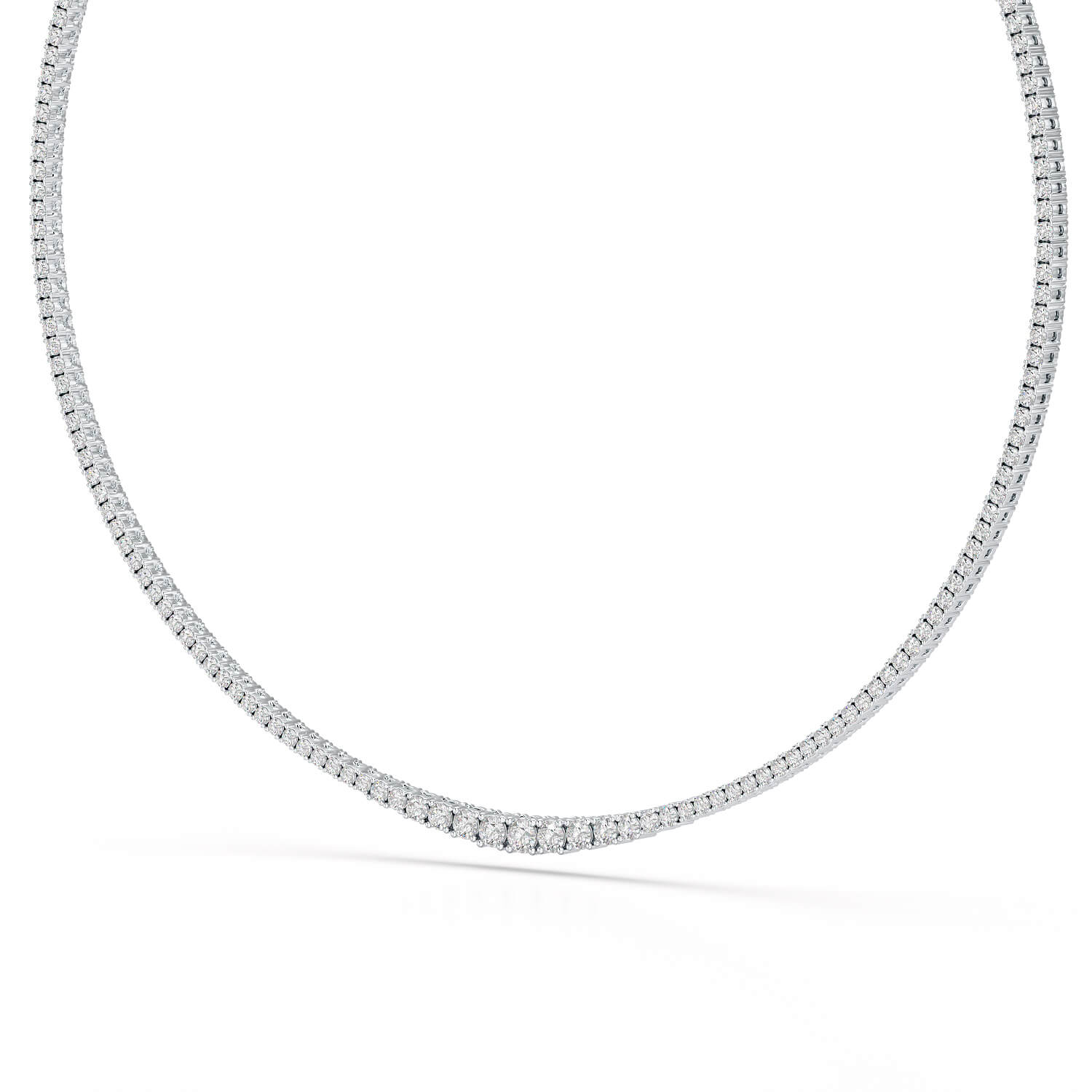 6.35 CT Riviere Necklace - Jama Jewels