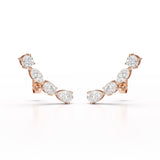 0.39 CT Lab Diamond Multi shape Earring