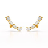 0.39 CT Lab Diamond Multi shape Earring