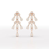 0.46 CT Lab Diamond Dangle Earring - Jama Jewels