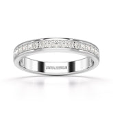 0.46 CT Lab diamond Wedding Band