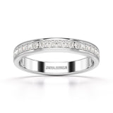 0.46 CT Lab diamond Wedding Band