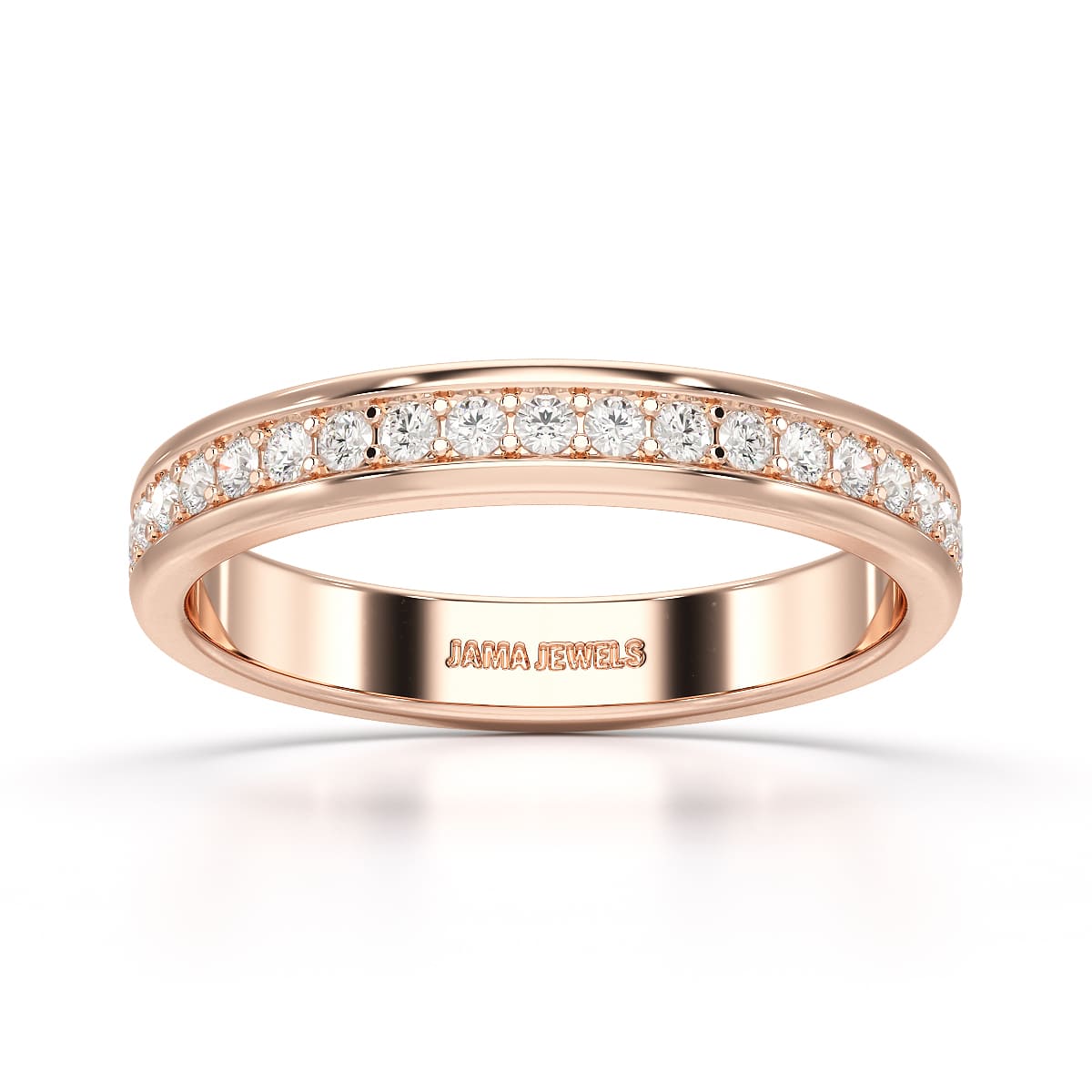 0.46 CT Lab diamond Wedding Band