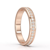 0.46 CT Lab diamond Wedding Band