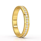0.46 CT Lab diamond Wedding Band