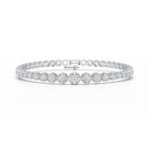 2.94 CT Round Cut Lab Diamond Tennis Bracelet
