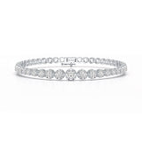 2.94 CT Round Cut Lab Diamond Tennis Bracelet