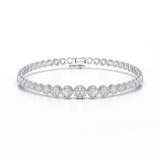 2.94 CT Round Cut Lab Diamond Tennis Bracelet