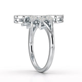 Lab Grown Diamond 0.57 CT Engagement Ring