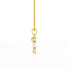 0.71 CT Lab Diamond Round Pendant Jama Jewels