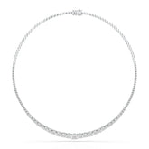 9.35 Carat Lab-Grown Diamond Riviere Necklace - Jama Jewels