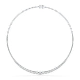9.35 Carat Lab-Grown Diamond Riviere Necklace - Jama Jewels