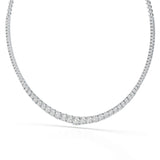 9.35 Carat Lab-Grown Diamond Riviere Necklace - Jama Jewels