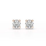 0.84 CT Lab Created Diamond Stud Earrings - Jama Jewels