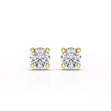 0.84 CT Lab Created Diamond Stud Earrings - Jama Jewels