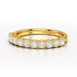 0.8 CT Classic Round Lab Diamonds Engagement Ring - Jama Jewels