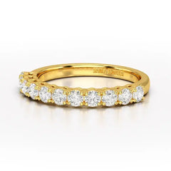 0.8 CT Classic Round Lab Diamonds Engagement Ring - Jama Jewels
