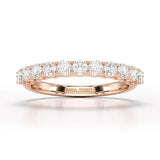 0.8 CT Classic Round Lab Diamonds Engagement Ring - Jama Jewels