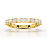0.8 CT Classic Round Lab Diamonds Engagement Ring - Jama Jewels
