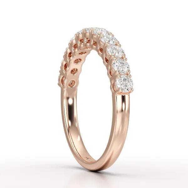 0.8 CT Classic Round Lab Diamonds Engagement Ring - Jama Jewels