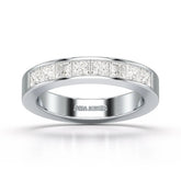 1.07 CT Princess Cut Lab Diamond Ring