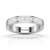 1.07 CT Princess Cut Lab Diamond Ring