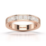 1.07 CT Princess Cut Lab Diamond Ring