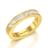 1.07 CT Princess Cut Lab Diamond Ring