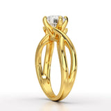 1 CT Solitaire Lab Diamond Engagement Ring - Jama Jewels