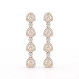 1.11 CT Lab Diamond Drop & Dangle Earring