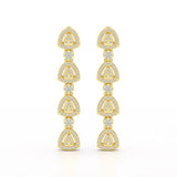 1.11 CT Lab Diamond Drop & Dangle Earring