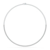 3.8 CT Lab Diamond Tennis Necklace Jama Jewels