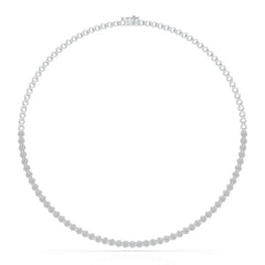 3.8 CT Lab Diamond Tennis Necklace Jama Jewels