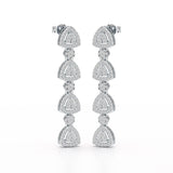 1.11 CT Lab Diamond Drop & Dangle Earring