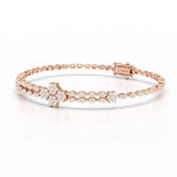 1.12 CT Classic Lab Diamond Designer Bracelet