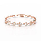 1.14 CT 18KT Lab Diamond Classic Women's Bracelet