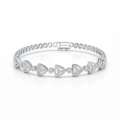 1.14 CT 18KT Lab Diamond Classic Women's Bracelet