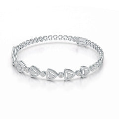 1.14 CT 18KT Lab Diamond Classic Women's Bracelet